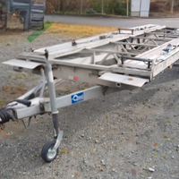 Rimorchio doppio asse per due auto 35 quintali 3,5