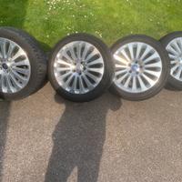 Cerchi in lega da17”per ford focus+gomme invernali