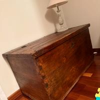 Cassapanca restaurata