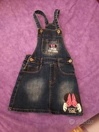 Salopette Jeans miss brum 4 anni