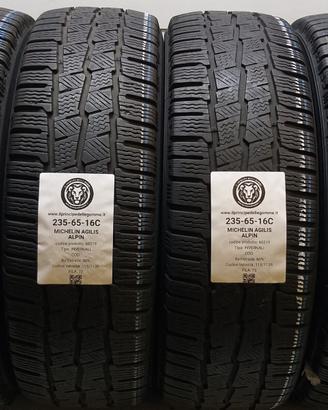 4 GOMME 235 65 16C MICHELIN A60219
