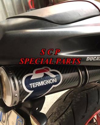 Ducati 996 748 916 998 termignoni terminali carbon