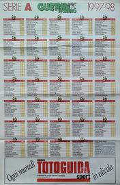 CALENDARIO Guerin Sportivo SERIE A e B 1997/98