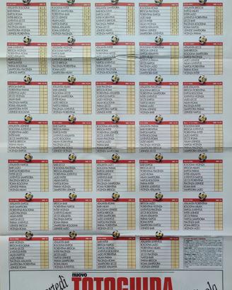 CALENDARIO Guerin Sportivo SERIE A e B 1997/98