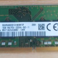 Ram DDR4 sodimm 16gb 3200 MTs Samsung
