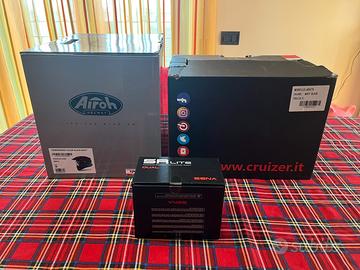 Airoh Commander fibra M + Cruizer modulare S