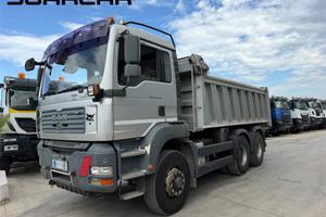 Man Tga 33.480 6x6 ribaltabile da roccia con mezza