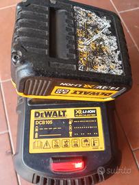 Caricabatteria DeWalt DCB 105 + batteria 14,4v 4A