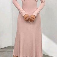 Abito Lungo Elegante Donna 