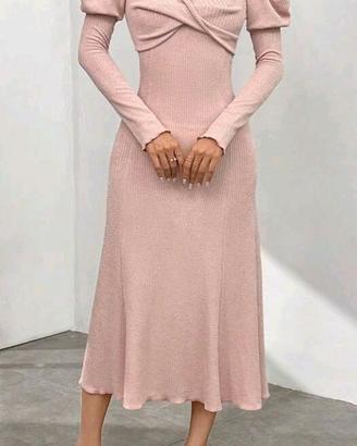 Abito Lungo Elegante Donna 