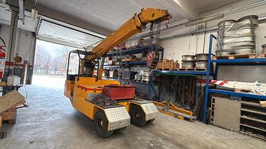 Gru semovente manghi elettrica 12ton