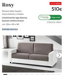 Divano letto