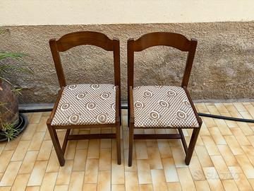 Sedie in legno