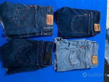 Lotto 10 Short Levi’s Jeans vintage /tg /mod.miste
