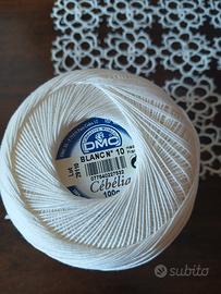 DMC Filato da uncinetto da 100 gr. n.10 Blanc