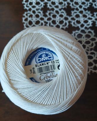 DMC Filato da uncinetto da 100 gr. n.10 Blanc