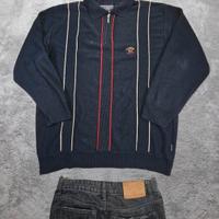 maglione con zip paul & shark