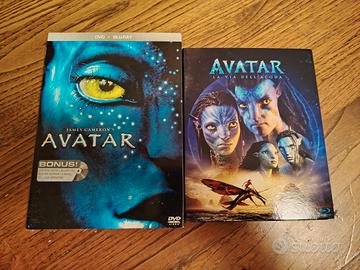 Avatar (Dvd-BR) + Avatar la via dell'acqua (BR) 