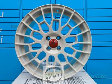 cerchi in lega bianchi da 18 Fiat 500 Abarth