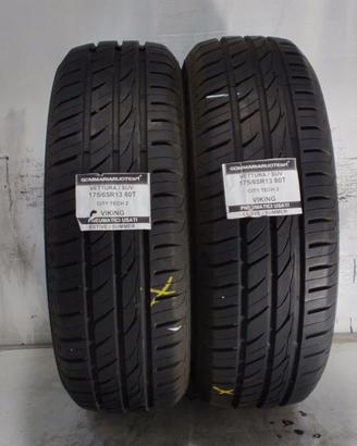 2 PNEUMATICI USATI 175/65R13 80T CITY TECH2 VIKING