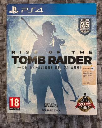 Rise of the tomb rider edizione limitata ps4