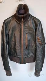 Giubbotto in pelle donna