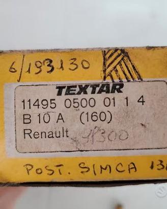 ricambi auto epoca textar pompa fiat 124 sport