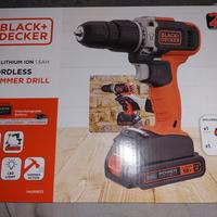 trapano black+decker 18 v nuovo