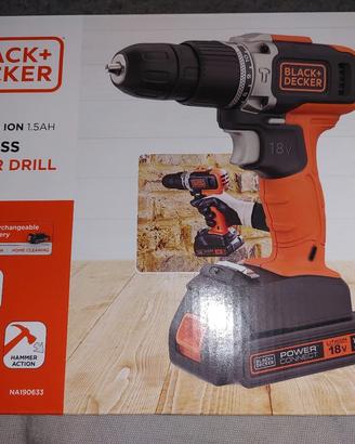 trapano black+decker 18 v nuovo