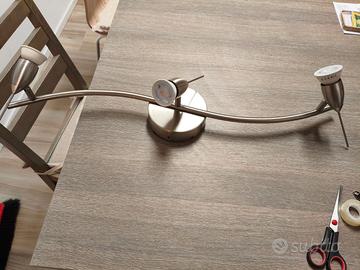 punto luce ikea con tre lampade