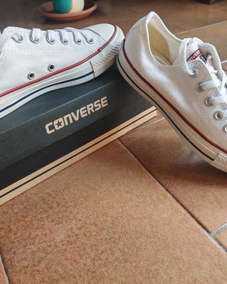 Scarpe Converse bianche 38 