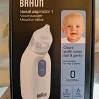 Braun nasal aspirator aspiratore nasale 0+