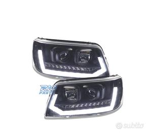 FARI VOLKSWAGEN VW T5 03-09 NUOVO LOOK FRECCIA LED