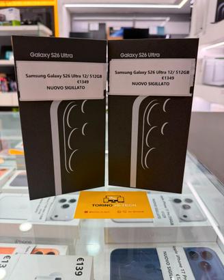 Samsung Galaxy S26 Ultra 12/ 512GB - NUOVO