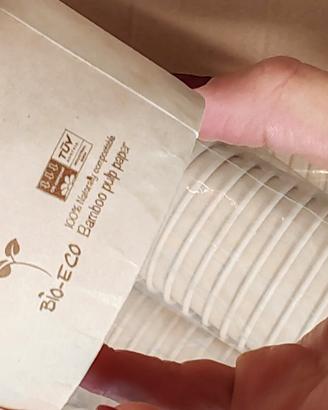 coppette gelateria in BAMBOO. Eco-Bio