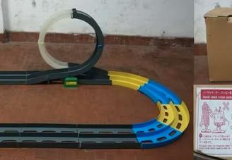 PISTA CIRCUITO OVALE TAMIYA GIRO MORTE MINI 4WD