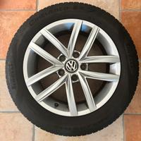 Kit gomme Pirelli e cerchi in lega volkswagen 16