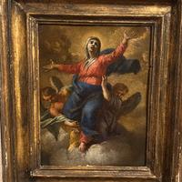 Quadro antico-l’Assunzion della Vergine