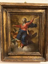 Quadro antico-l’Assunzion della Vergine