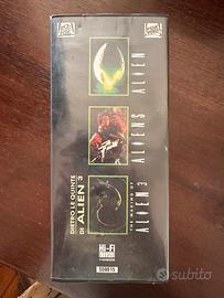 VHS  trilogia Alien