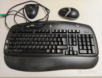 Tastiera e Mouse Logitech per Computer Fisso