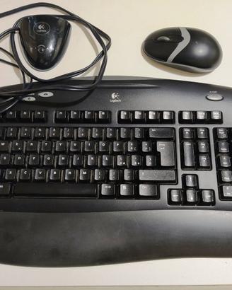 Tastiera e Mouse Logitech per Computer Fisso