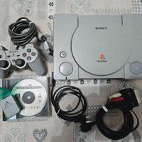 PLAYSTATION 1 PS1 + 6 GIOCHI 84€