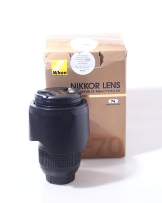 OBIETTIVO NIKON AF-S 24-70 MM F/2.8 G ED. N.