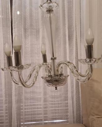lampadario cristallo