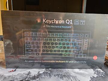 Keychron Q1 V2 tastiera meccanica gaming blu navy