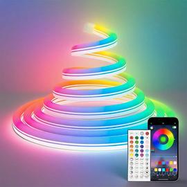 Striscia LED Neon 15M RGB App Telecomando Musica