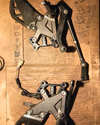 pedane con arretratori zx10r 2011-2015