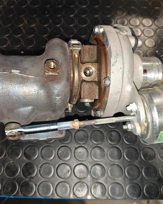 turbina garrett 1446 e collettore ss