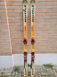 sci volkl p60 168 cm con attacchi salomon